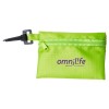 Lime Green Black Tech Kit Pouches